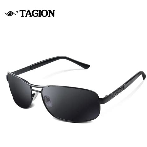 pilot sunglasses polarized eyewear men rectangle metal sun glasses drving goggle uv400 shades
