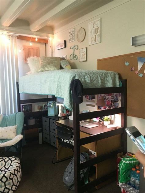 65 Incredible Dorm Room Makeovers That Will Make You Want To Go Back To College 19 Lofted Dorm