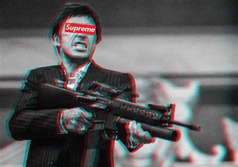 Supreme Scarface Wallpapers Wallpaper Cave