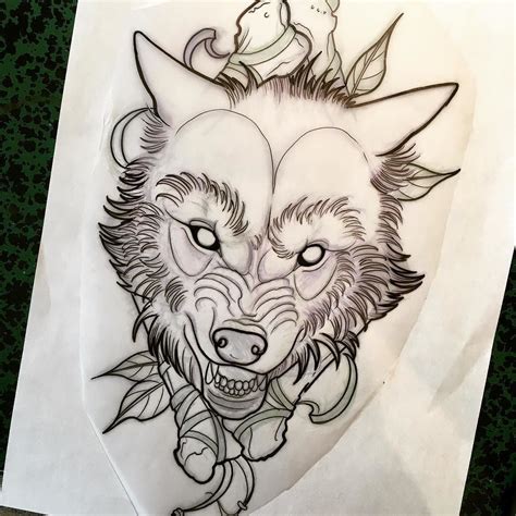 Wolf Tattoo Angry Wolf Tattoo Animal Tattoos Wolf Tattoo Design