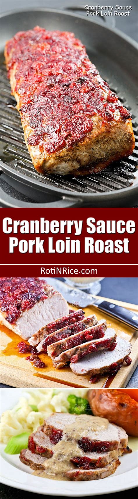 I just made a pork roast yesterday, and might give this a try. Cranberry Sauce Pork Loin Roast | Recipe | Pork loin ...