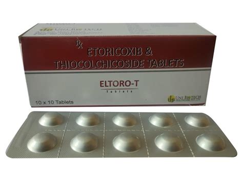 Eltoro T Etoricoxib Thiocolchicoside Tablets At Rs Box In Panchkula