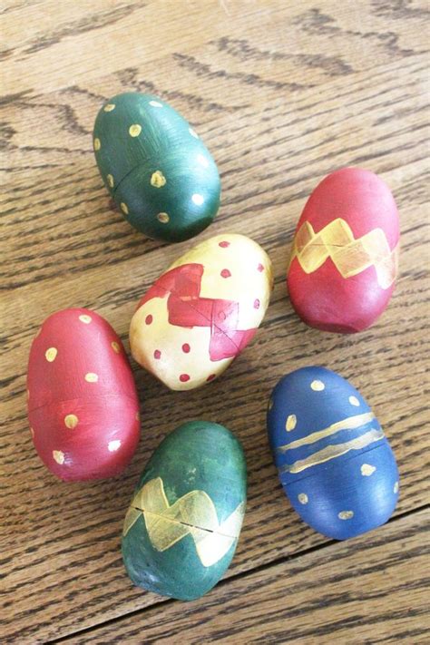 Wooden Easter Egg Painting Activity Mom Life Made Easy