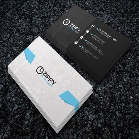 Simple Business Card Template Psd Free Download