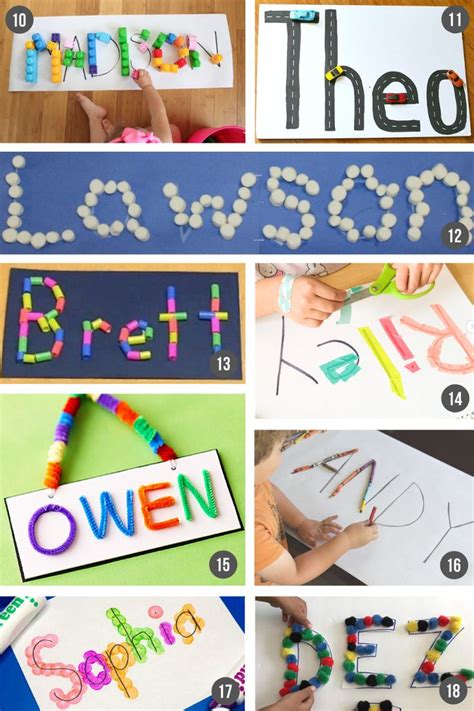 100 Genius Name Activities For Preschool And Kindergarten Name