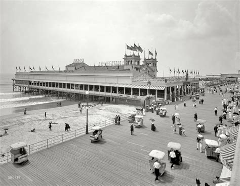 Shorpy Historical Photo Archive Steeplechase Pier 1910 Atlantic