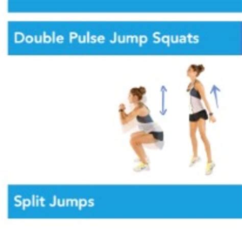 Double Pulse Jump Squat By Amanda Leach Exercise How To Skimble