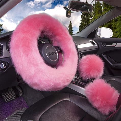 Fluffy Steering Wheel Cover F