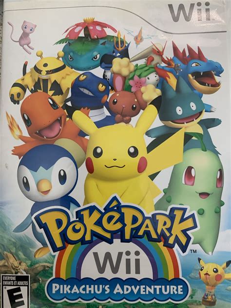 Pokepark Wii Pikachus Adventure Nintendo Wii 2010 Pokemon