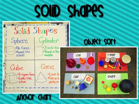 Solid Shapes Geometry Unit & FREEBIE | Solid shapes, Kindergarten geometry, Shapes lessons
