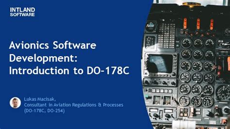 Avionics Software Development Introduction To Do 178c