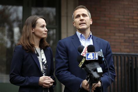 former missouri gov eric greitens and wife to get divorced ap news