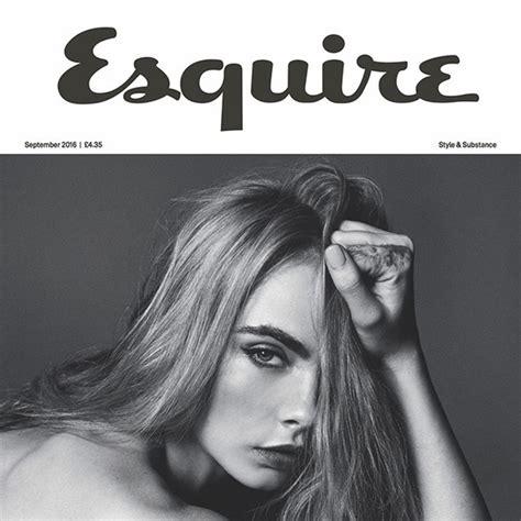 Cara Delevingne Esquire Uk From 2016 September Issue Covers E News