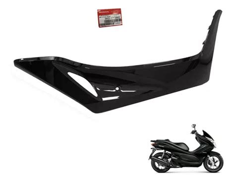 Tampa Piso Direito Pcx Preta Original Honda Frete Gr Tis