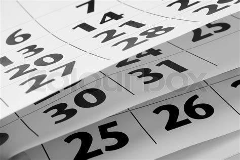 Kalender Stock Foto Colourbox