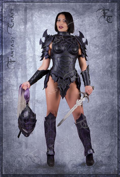 Drow Or Dark Elf Leather Corset Armour By Fantasy Craft On DeviantArt