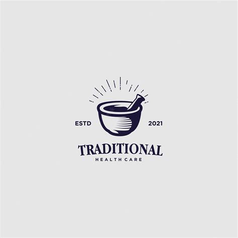 Premium Vector Traditional Medicine Cup Logo Design Vector