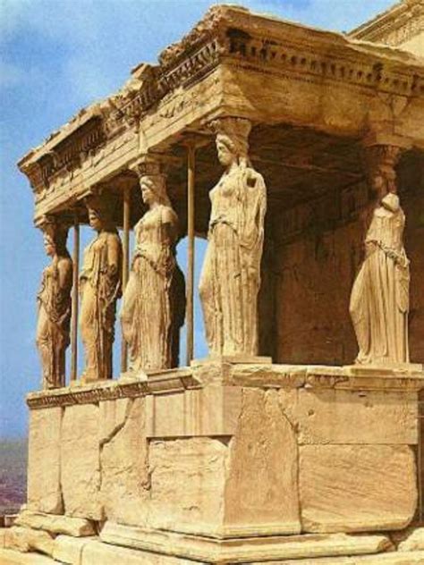 El Erectión De Atenas Acropolis De Atenas Atenas Arte Griego