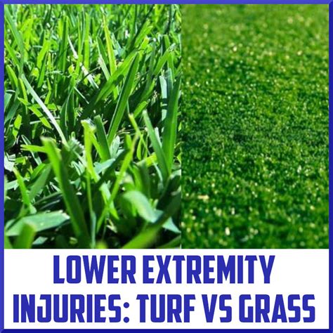 Incidence Of Lower Extremity Injuries In The Nfl On Grass Versus Turf
