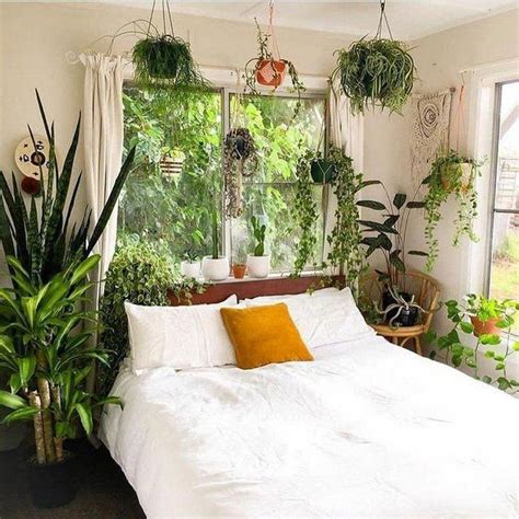 43 Amazing Bohemian Bedroom Decor Ideas With Plants Bedroom