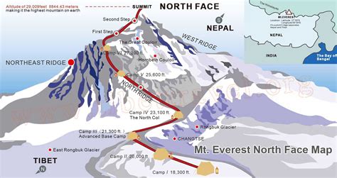 Everest Base Camp Maps Everest Base Camp Tour Map Everest Base Camp
