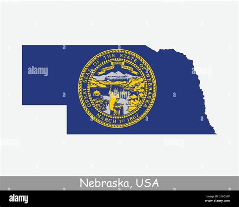 Nebraska Background Stock Vector Images Alamy