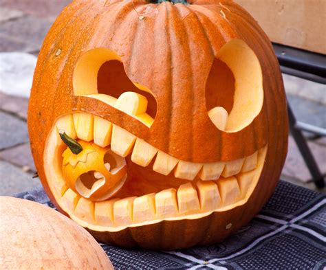 Appealing Pumpkins Carving Ideas With Pumpkin Carving Faces Also Halloween Fun Pinterest