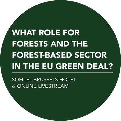 What Role For Forests And The Forest Based Sector In The Eu Green Deal