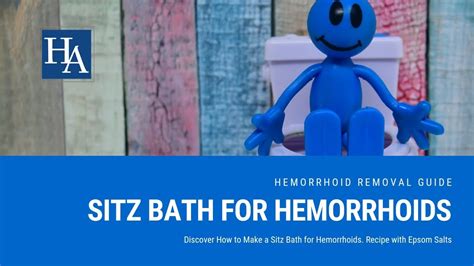Discover How To Make A Sitz Bath For Hemorrhoids Recipe With Epsom