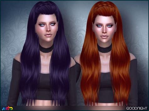 Anto - Goodnight (Hair) (With images) | Sims, Hair styles ...