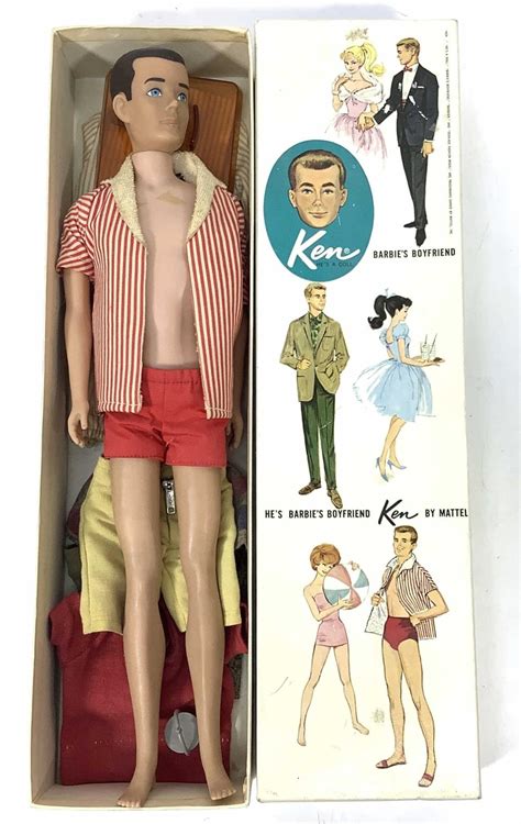 Lot Vintage 1960 Mattel 750 Ken Doll Barbies