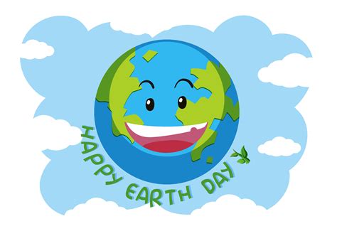 A Happy Earth Logo 594783 Vector Art At Vecteezy