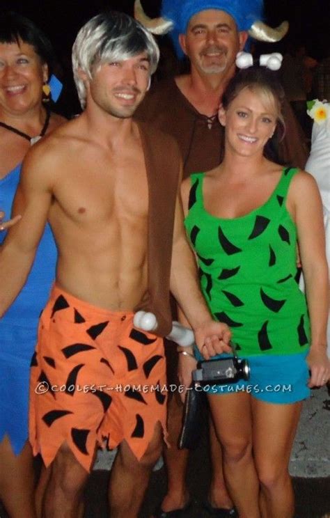 Coolest Pebbles And Bamm Bamm Couple Costumes Couples Costumes
