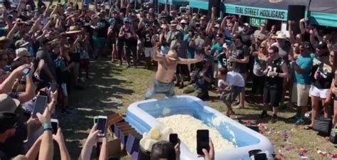 Jul 03, 2021 · on the bright side, jacksonville will still have ample cap space and enough draft picks to address any potential roster holes. Jacksonville Jaguars fans jump into inflatable pools filled with mayonnaise | Inflatable pool ...