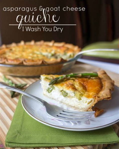 Asparagus And Goat Cheese Quiche Recipe Goat Cheese Quiche Cheese
