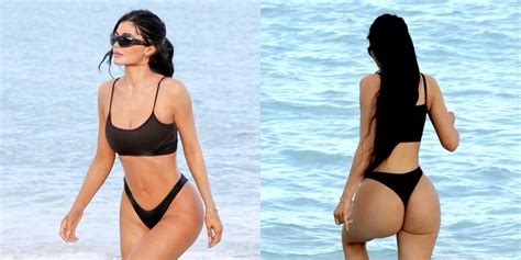 Kylie Jenner Wears A Thong Bikini During A Luxurious Vacay In Turks And