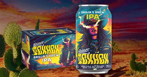 Shiner Makes Big Ipa Play With Tex Hex Line Launches Brujas Brew Ipa