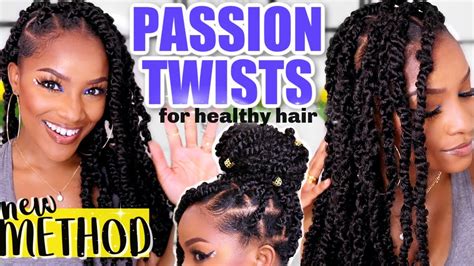 How To Easy Jumbo Passion Twists Protective Styling Ft Royal Oils