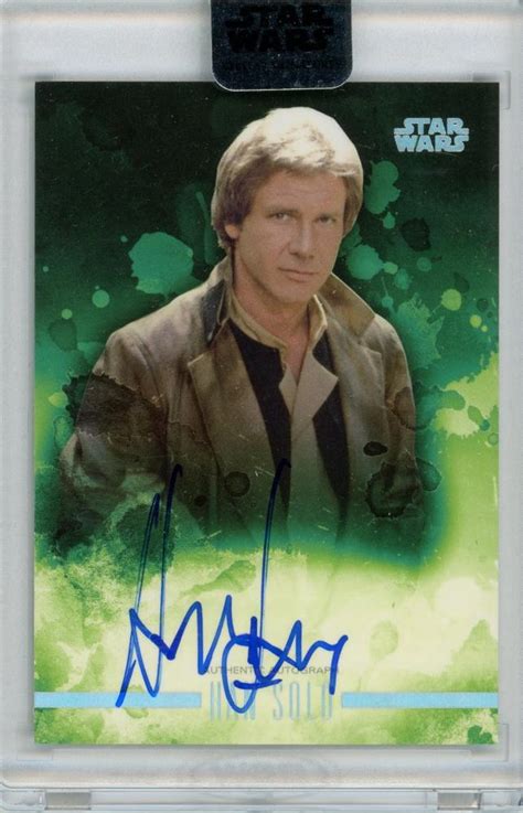 ミントモール Mint 札幌店 2019 Topps Star Wars Stellar Signatures Han Solo Harrison Ford Base