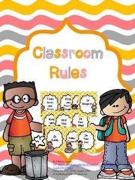Clasroom Rules By Francine Phelan Teachers Pay Teachers