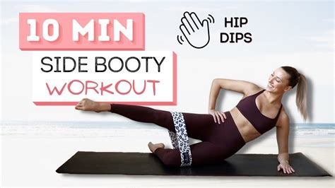 Min Side Booty Hip Dips Workout Resistance Band Round Booty And