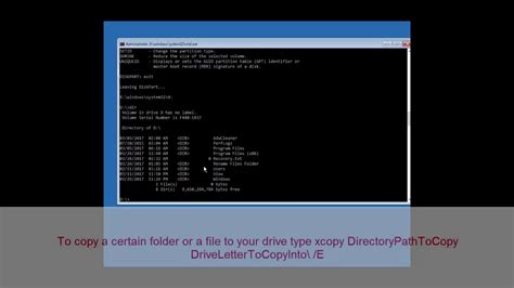 How To Backup Files From Command Prompt Youtube