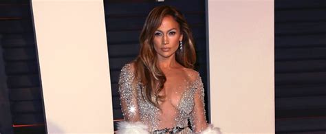 Jennifer Lopezs Dress At The Oscars Afterparty 2015 Popsugar Fashion