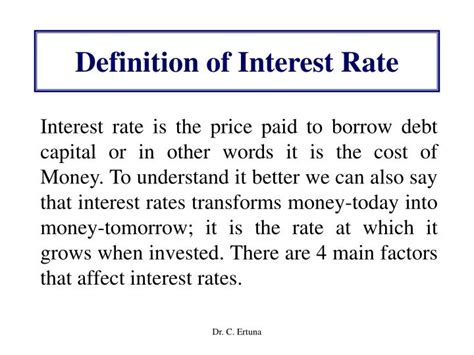 Ppt Determination Of Interest Rates Powerpoint Presentation Id3206582
