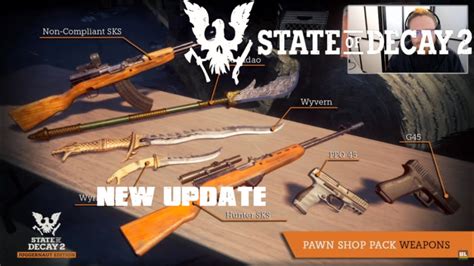 Update 25 also brings sidearm swapping to the game, one of the most hotly requested community features from our wish list, along with three new achievements worth 50 gamerscore! State Of Decay 2 New Update !!!!!! Update 16 Looks Good ...