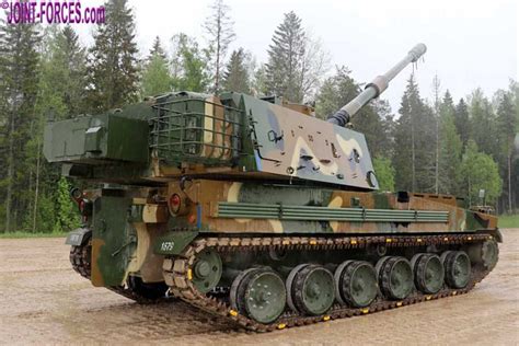 Estonian Thunder K9 Kõu 155mm Self Propelled Howitzer Joint Forces News
