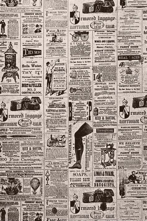 Old Newspaper Texture Vintage Newspaper Newspaper Textures