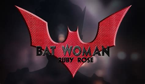 Posterfm For New Tv Show Batwoman The Cw Ruby Rose On Behance