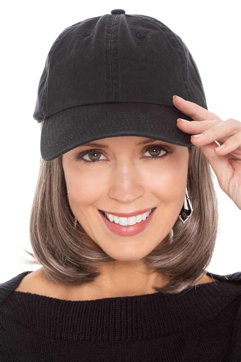 Baseball Cap With Hair Cardani Classic Bob Ballcap