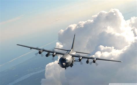 Aircraft Lockheed C 130 Hercules Hd Wallpapers Desktop And Mobile